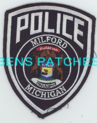 MICHIGAN,MILFORD POLICE 2